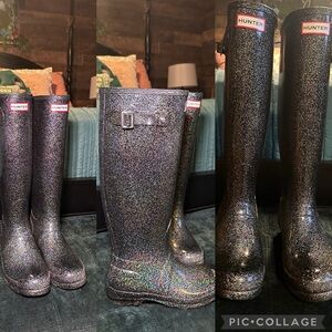 Hunter Glitter Rain Boots